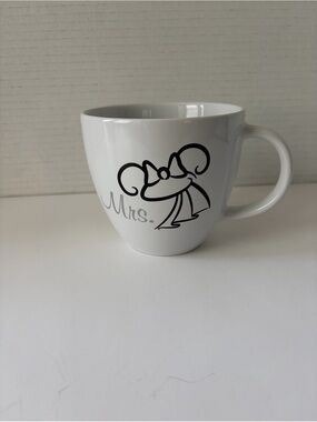 Disney Parks Mrs Minnie Mouse Ears Mug‎